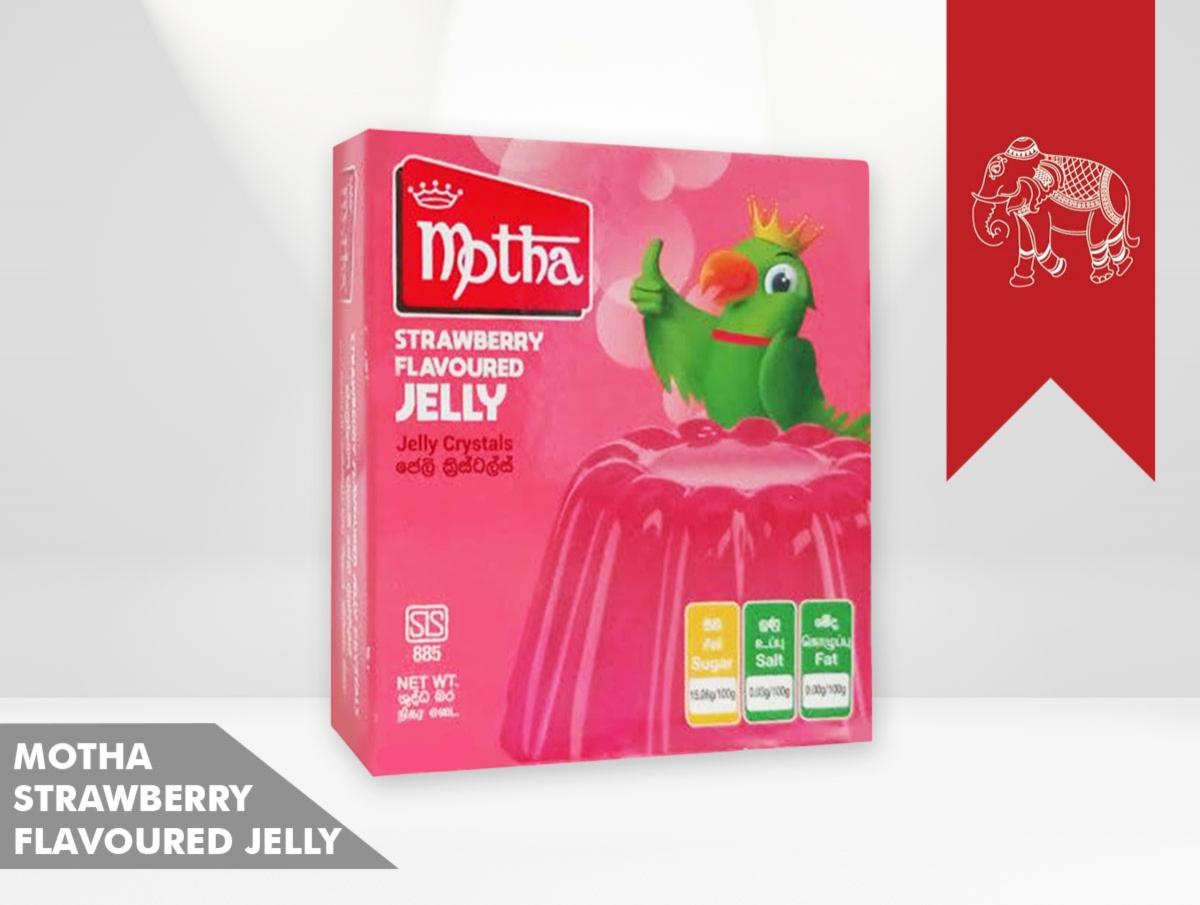 Motha Strawberry Flavoured Jelly 500g